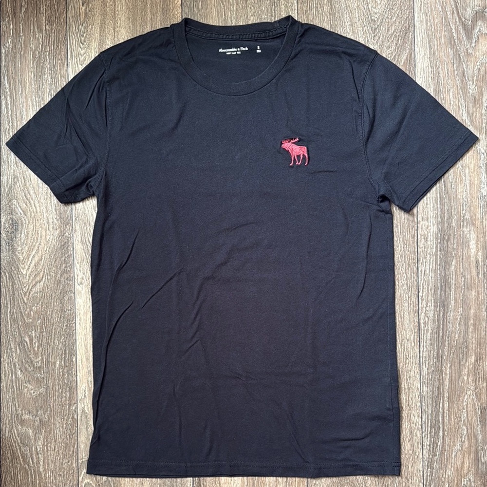 Abercrombie & Fitch Men's Black Soft T-Shirt Size Small